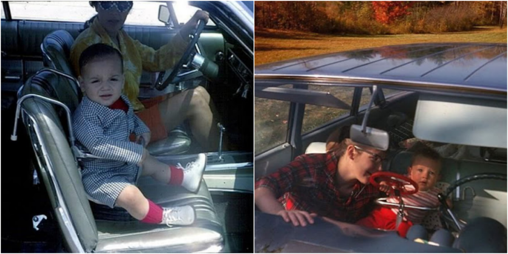 15 Snaps of Children in Their Own ‘Safety’ Car Seats From the 1960s_top1