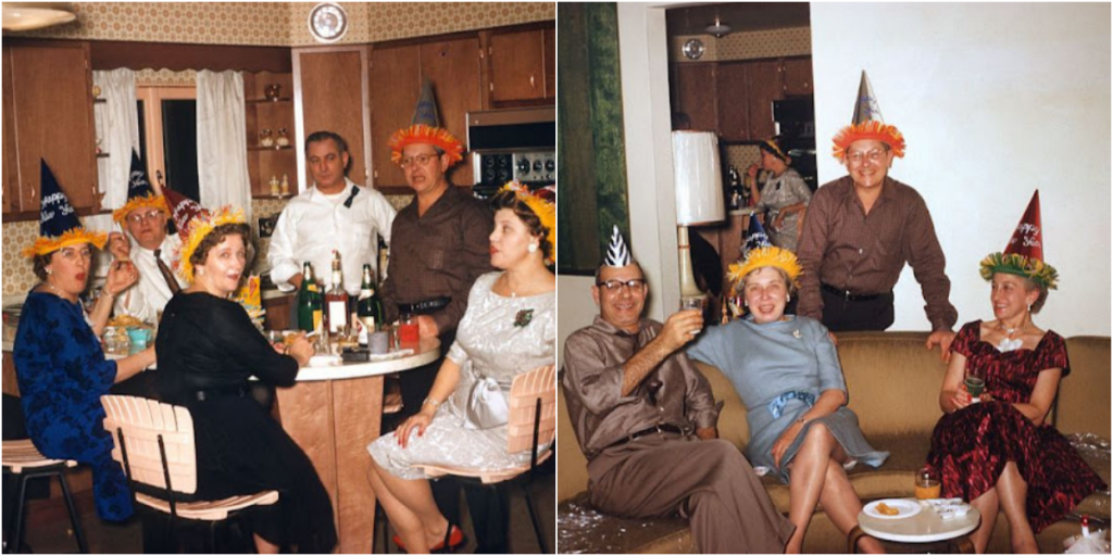 22 Vintage Snapshots of New Year’s Eve Parties in the 1950s and 1960s_top1