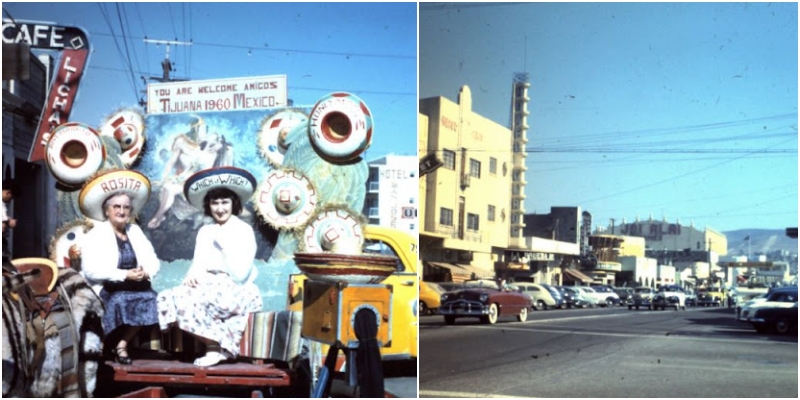 25 Fascinating Color Photos Capture Street Scenes of Tijuana in the 1950s and ’60s _ US Memories _ LINH