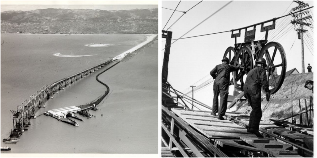 27 Historical Photos That Show Construction of the San Francisco-Oakland Bay Bridge in the 1930s_top1