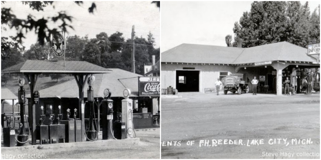 28 Found Photos Show What Service Stations of the US Looked Like in the Early 20th Century_trunghinhsu