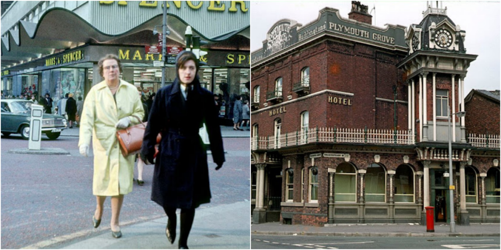 30 Fascinating Color Photographs That Capture Street Scenes of Manchester in the 1960s_top1