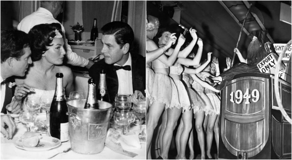 30 Fun and Interesting Vintage Photos of New Year’s Eve Celebrations From Between the 1930s and 1950s_ml