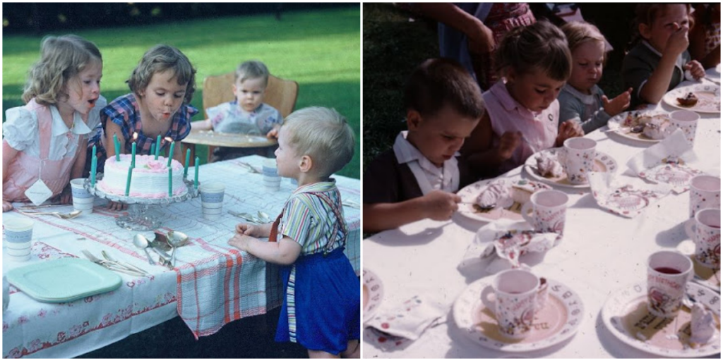 30 Lovely Photos of Children at Their Birthday Parties in the 1950s_trunghinhsu