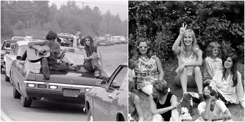 30 Rare and Amazing Black and White Photographs of the 1969 Woodstock Festival Taken by Baron Wolman _ US Memories _ LINH