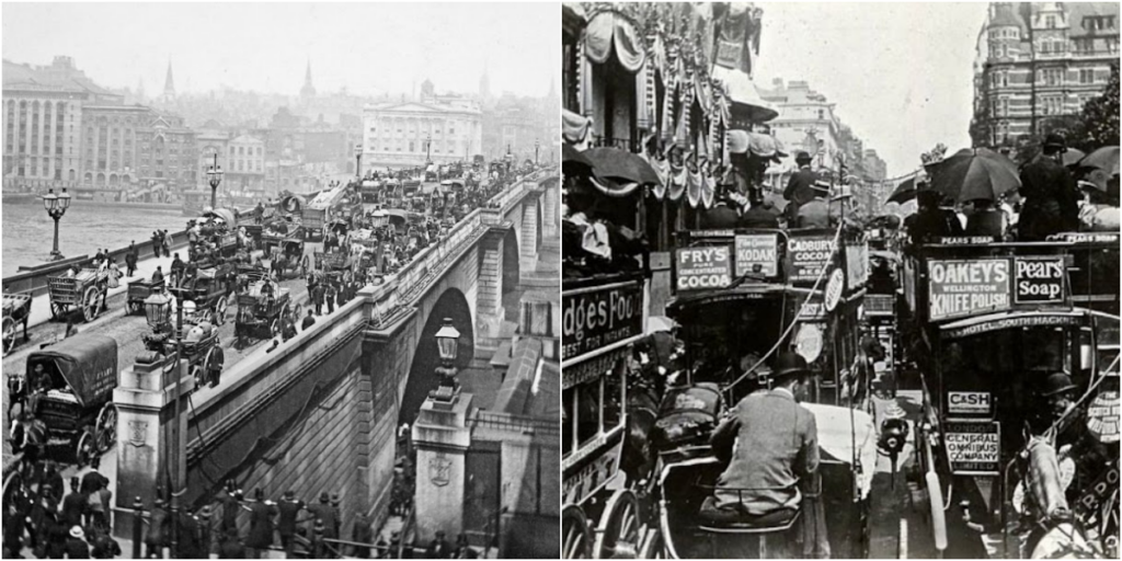 35 Amazing Photos Capture Street Scenes of London in the Early 20th Century_top1