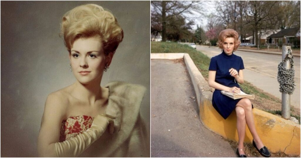 35 Interesting Vintage Snapshots of 1960s Women With Bouffant Hairstyle_Lap