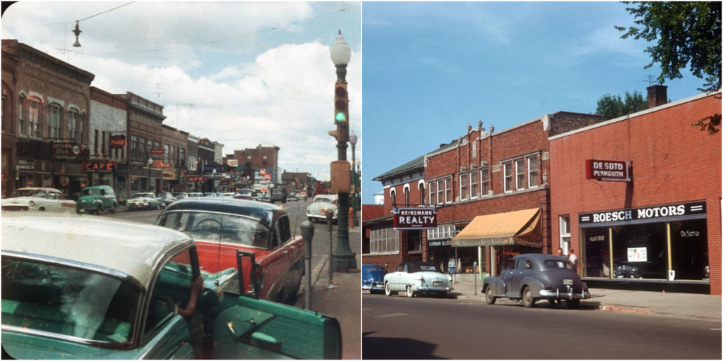 38 Wonderful Color Photographs of Street Scenes of the U.S. in the 1950s_top1