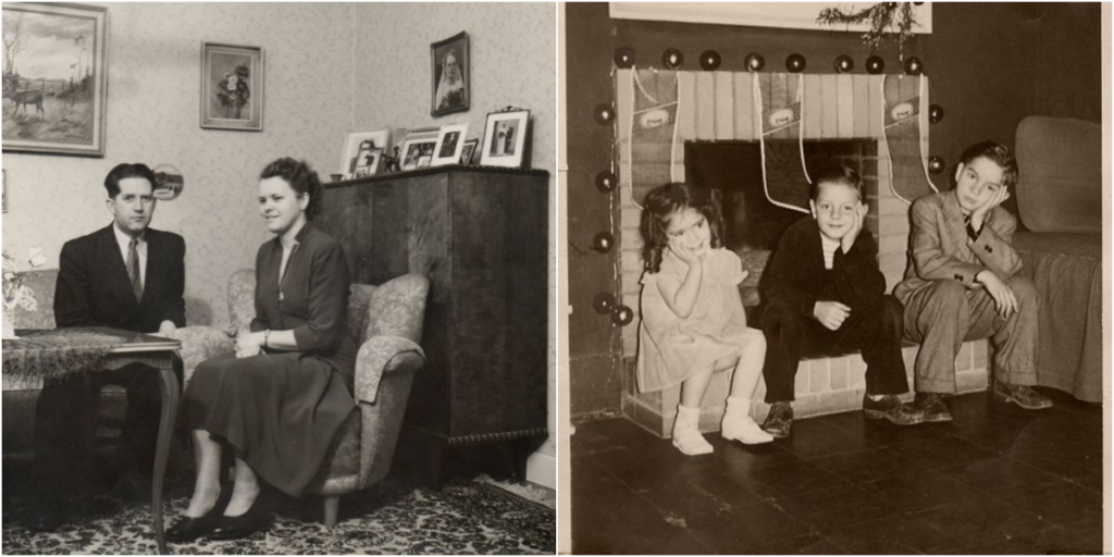 40 Vintage Photos Captured People at Home in the 1940s_top1