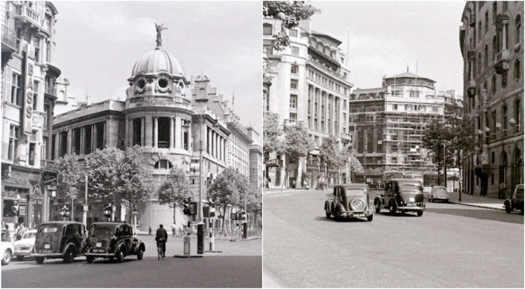 45 Amazing Black and White Photos Capture Street Scenes of London During the 1950s_ml