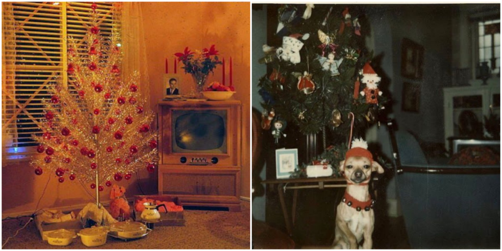 45 Cool Snaps That Show Christmas House Interior in the 1950s and 1960s_trunghinhsu