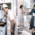 Amazing Colorized Photos Show What Kitchens Looked Like in the First Half of the 20th Century_m