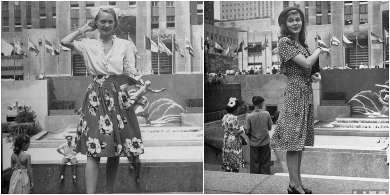 Amazing New York Street Style From the 1940s _ US Memories _ LINH