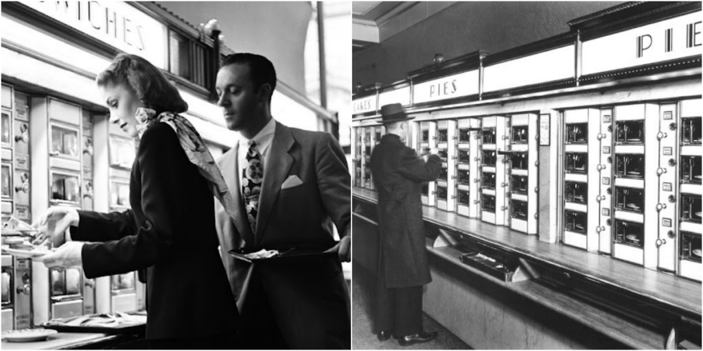 Amazing Vintage Photographs of Automats in New York From the 1940s and 1950s_top1