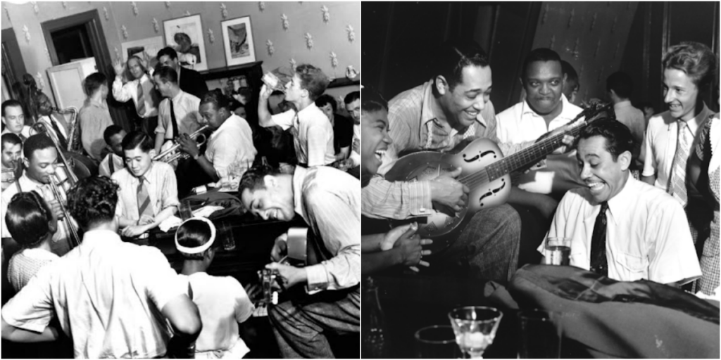 Amazing Vintage Photos Capture Legendary Artists During a Jam Session in 1939_top1