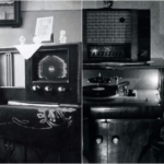 Before Television – Interesting Photos of People With Their Radios During the Radio Golden Age_Lap