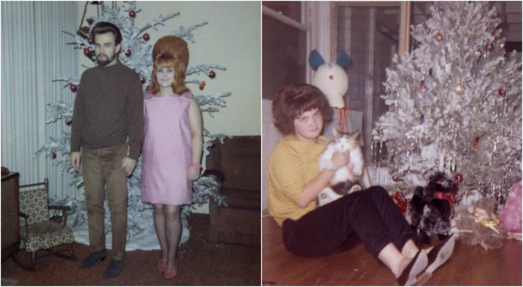 Big Hair & Christmas Tree – The Favorite Christmas Style of Women in the 1960s_m