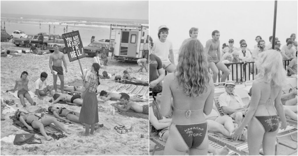 Big Hair & Tiny Swimwear – 28 Snapshots Capture Spring Breaks in Daytona Beach, Florida From the Early 1980s_Lap