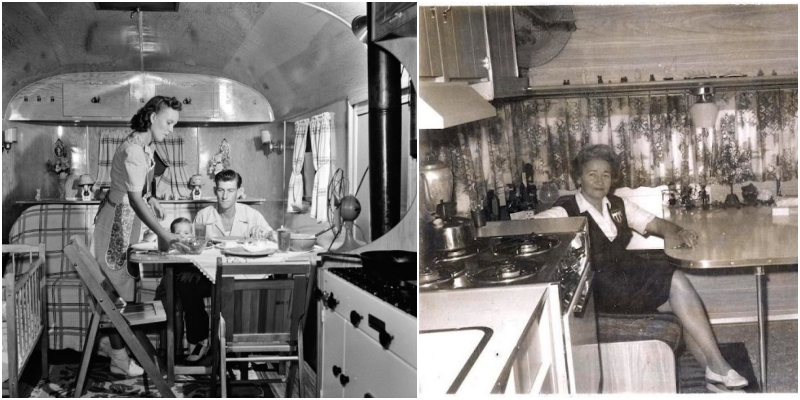 Cool Pics Show the Interior of Mobile Homes From Between the 1940s and ’70s _ US Memories _ LINH