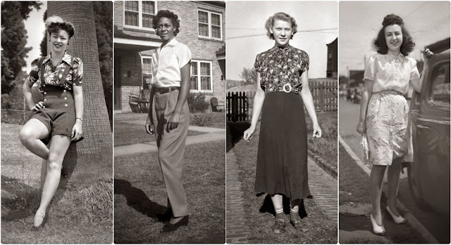 Elegant Photos That Show Women’s Fashion of the 1940s_Lap