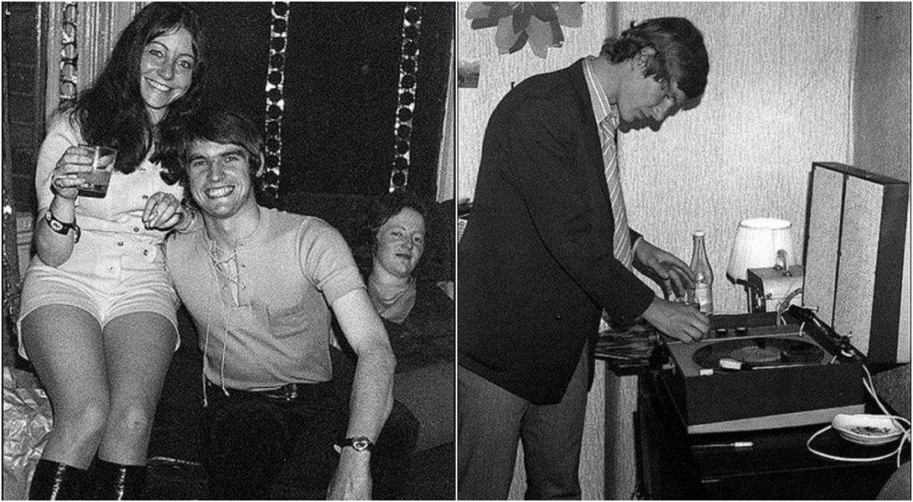 Exciting Black and White Snapshots That Show What Student Parties Looked Like in 1970_ml