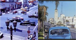 Fantastic Color Photos Capture Downtown of Los Angeles in the 1940s_ml