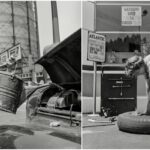 Female Garage Worker at the Atlantic Refining Company Garage, Philadelphia, 1943 _ LINH