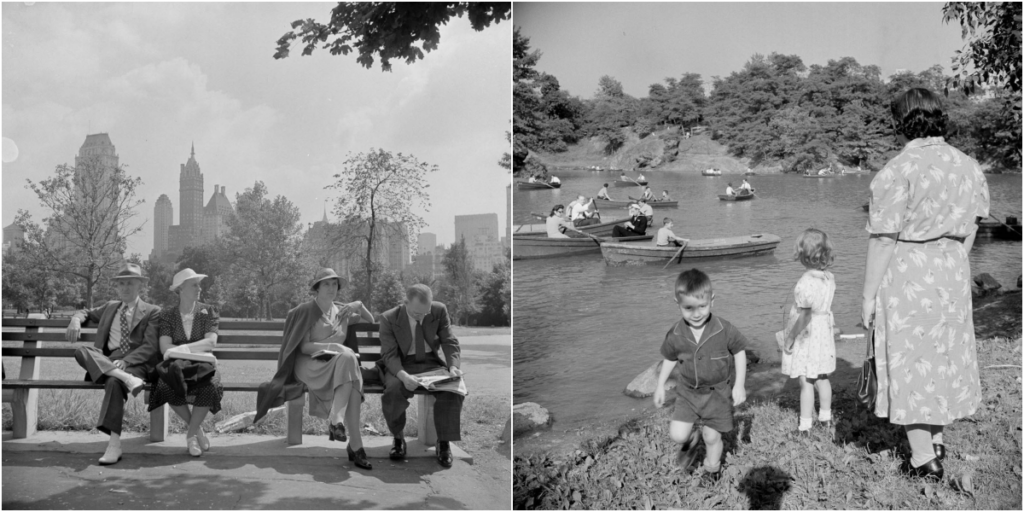 Forgotten photographs of a late summer Sunday in Central Park, 1942_top1