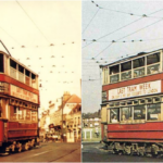 Historic Photos of the Last Trams in London in July 1952_ml