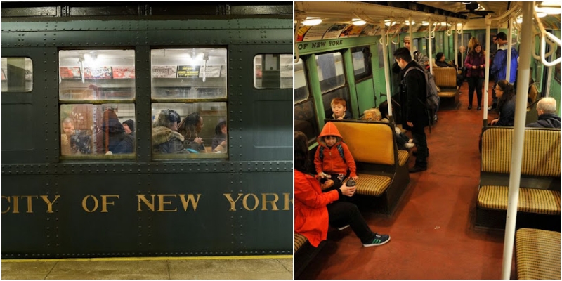 Holiday Nostalgia Train: Take a Ride on a Vintage 1930s NYC Subway Car _ US Memories _ LINH