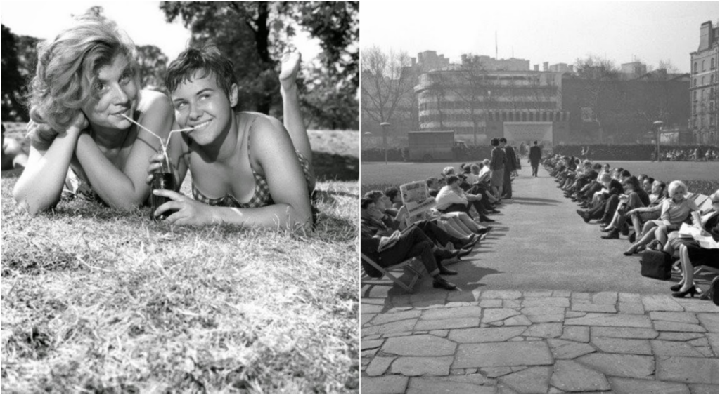 20 Interesting Vintage Pictures of Londoners Sunbathing_ml