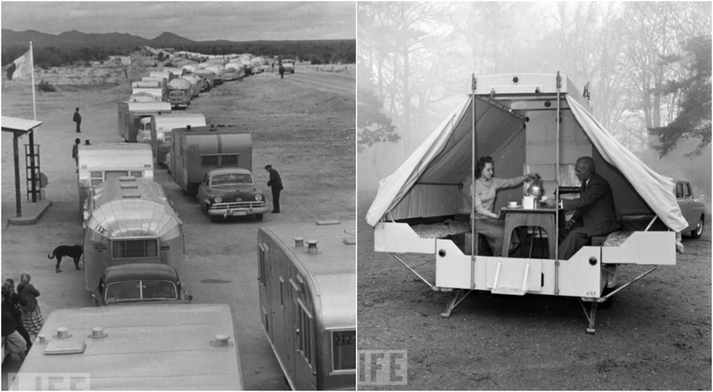 Journeying Back in Style – 20 Vintage Photos Unveiling the Golden Age of Travel Trailers in the 1940s and 1950s