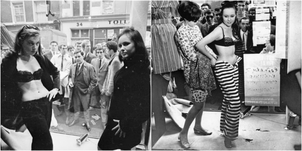 Living Mannequins on London’s Carnaby Street in 1966_top1