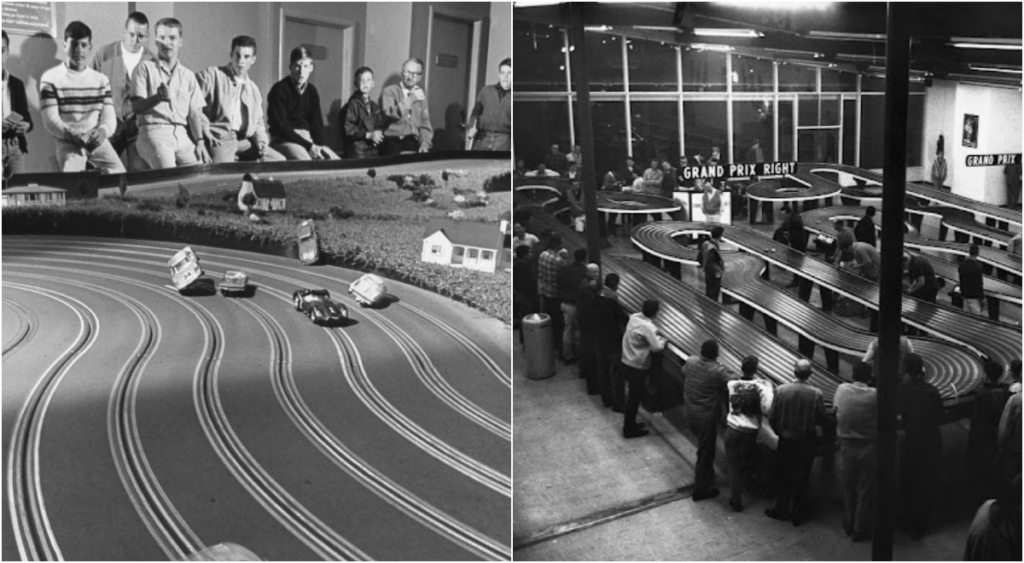 Long Before the Popularity of Car Racing Video Games, Slot Car Racing Was a Popular Fad in the 1960s_m