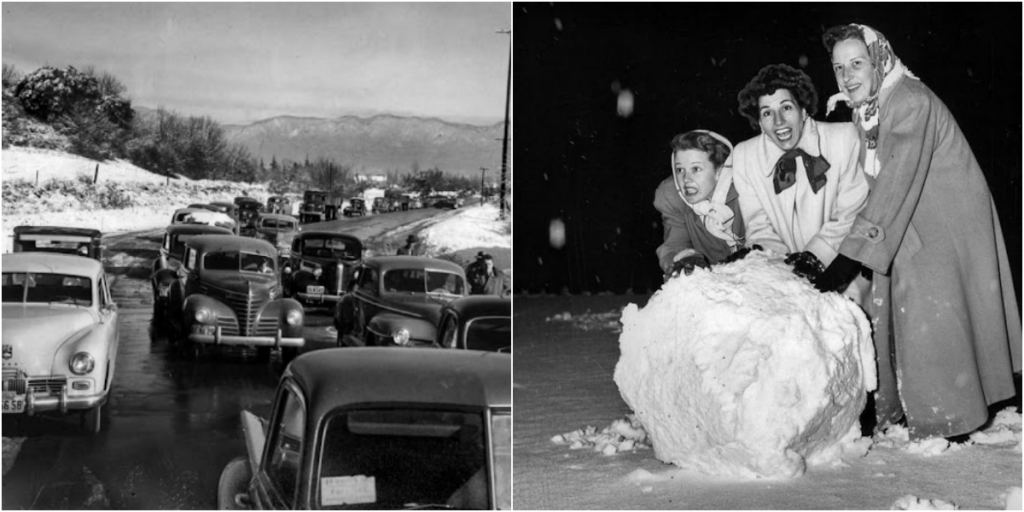 Los Angeles Was Covered in Snow, Here Are 20 Vintage Photos of the Rare Snowfall in January 1949_top1