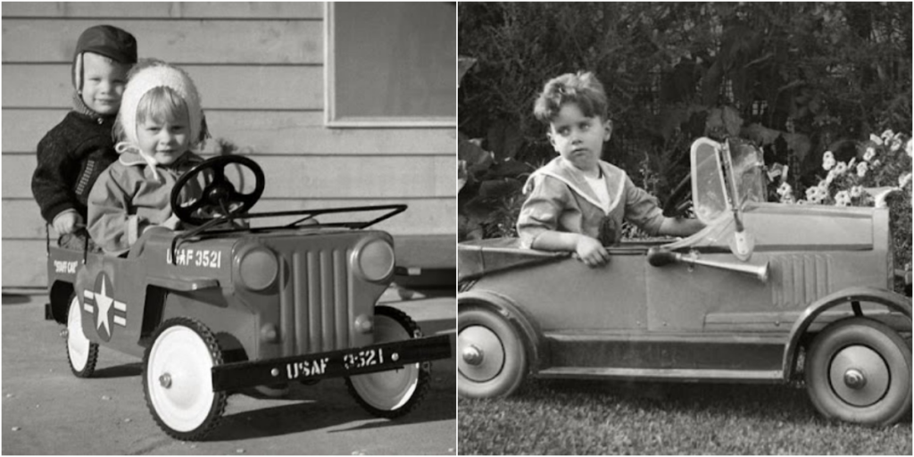 Lovely Vintage Photos of Kids With Their Pedal Cars_top1