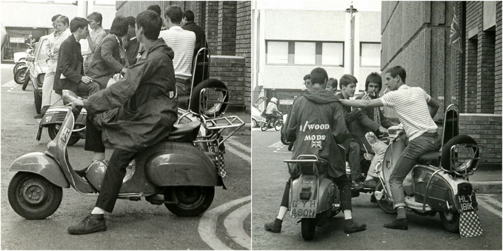 Mods on Scooters in London, 1979_top1