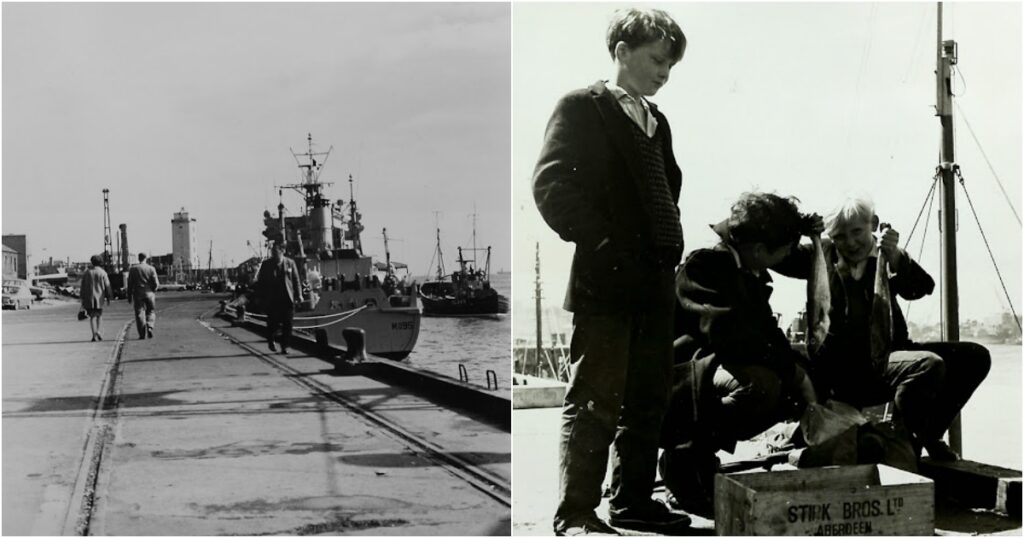 Newcastle 50 Years Ago – Amazing B&W Show the Daily Life at North Shields Fish Quay in the 1960s_Lap