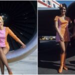 Nostalgic Glamour: 60 Vintage Images Featuring Charming Pacific Southwest Airlines Flight Attendants of the 1960s and 1970s _ US Memories _ LINH