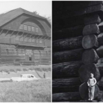 One of the World’s Largest Log Cabin: The magnificent Forestry Building in Portland that was lost in a fire, 1905_trunghinhsu