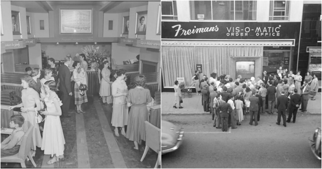 Photos of Vis-O-Matic, the pre-Internet online shopping store, 1950s_Lap