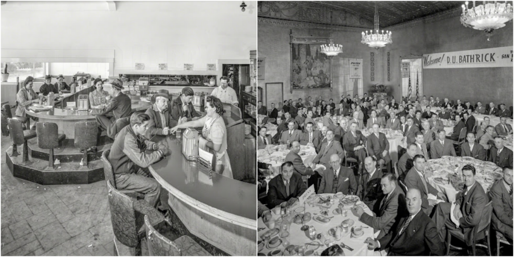 Savoring the 1940s: An Evocative Peek Into the Ambiance of American Restaurants and Cafeterias of the Era_top1