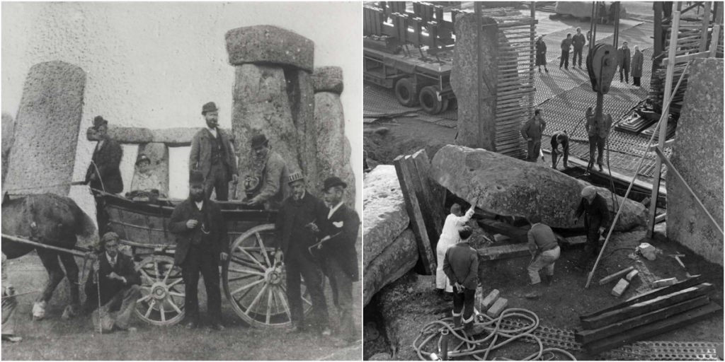 Stonehenge: History and Restoration through old photographs, 1880-1960_top1