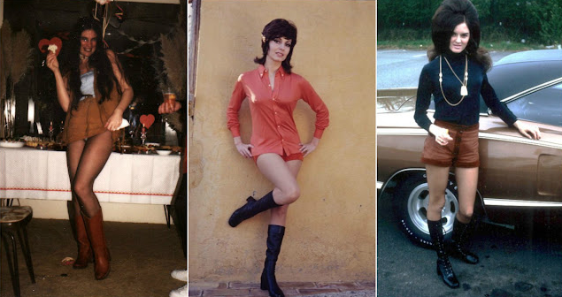 Strutting in Style: 38 Chic Snapshots of Women Rocking Go-Go Boots from the Mid-1960s to the 1970s _ US Memories _ LINH