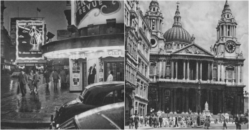 Stunning Monochrome Photographs Capturing Life in London during the 1950s_ml