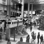 Vintage Photos of Department Store Monorail for Kids in the U.S From the 1940s and 1950s_Lap