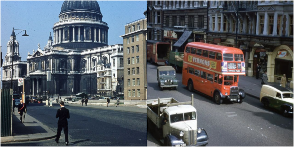 Wonderful Vintage Kodachrome Photos of London in the 1950s_top1