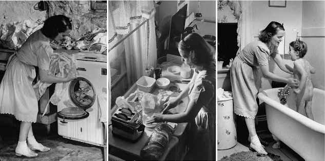 A Series of Vintage Photos Documented a Day in the Life of a 1940s Housewife_lag