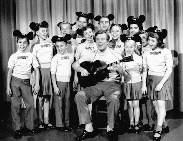 Vintage Photos of the Original Mickey Mouse Club Mousketeers in the 1950s_lag