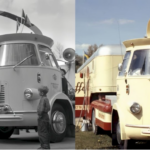 Vintage Photographs of Gevalia Coffee Pot Trucks From the 1950s_lag